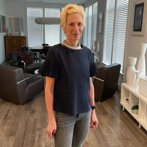 Gracia Ruffle Sleeve Top